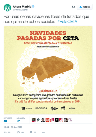 Illustration for article titled El Ayuntamiento de Madrid vuelve a atacar los transgénicos con un mensaje pseudocientífico
